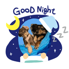 [LINEスタンプ] カールとドルチェ