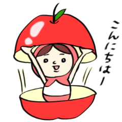 [LINEスタンプ] マトリョーシカ・レッドの日常スタンプの画像（メイン）