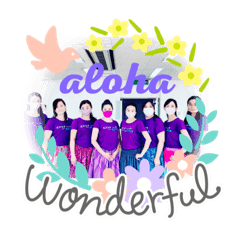 [LINEスタンプ] Hālau Mālamalama