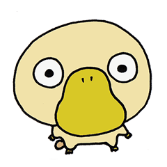 [LINEスタンプ] カモノハシのはっしー