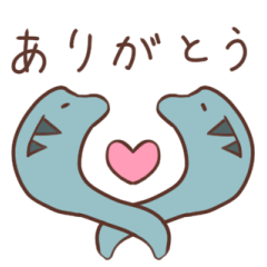 [LINEスタンプ] ほのぼの海の生き物