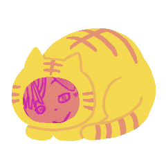 [LINEスタンプ] 男娘彩緑ちゃん