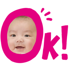 [LINEスタンプ] はーちゃん3ヶ月ver