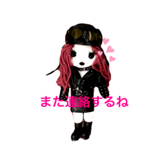 [LINEスタンプ] kawaii dolls