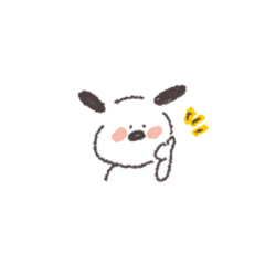 [LINEスタンプ] 鼻がでかいイヌの日常