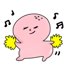 [LINEスタンプ] ぴんくのねるこ