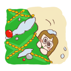 [LINEスタンプ] 2020冬 雪ん子。