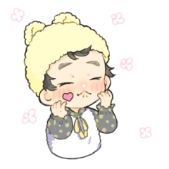 [LINEスタンプ] ちあってるあかさんの画像（メイン）