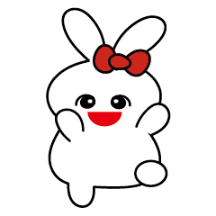 [LINEスタンプ] せかいでいちばんかわいいうさぎ