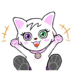 [LINEスタンプ] 猫のニコちゃん