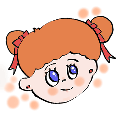 [LINEスタンプ] 夢みるおれんじちゃん