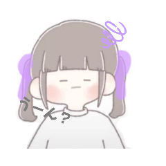 [LINEスタンプ] ツインテールかわよすぎ