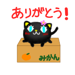 [LINEスタンプ] くろみつ＆しらたまちゃん