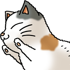 [LINEスタンプ] 猫大好き！ (大)その4の画像（メイン）