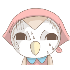 [LINEスタンプ] めんふくろうモチコの日常スタンプvol.2