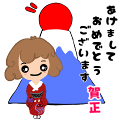 [LINEスタンプ] 大人女子。ピノコの冬の過ごし方☆