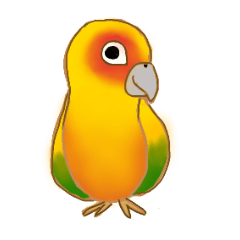 [LINEスタンプ] メキシコインコスタンプ