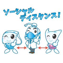 [LINEスタンプ] コロタツ参上！！感染対策啓蒙スタンプ