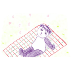 [LINEスタンプ] なすパンダ春夏秋冬ALLSEASON