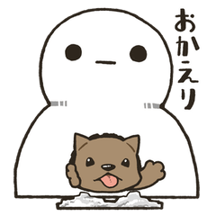 [LINEスタンプ] 雪だるまとなかまたち