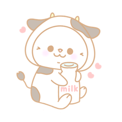 [LINEスタンプ] ほっこりきなこちゃんの冬