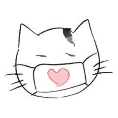 [LINEスタンプ] 新しい生活様式で暮らす猫