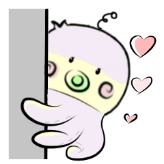 [LINEスタンプ] エイリアンピュピュ