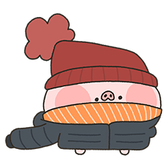 [LINEスタンプ] 豚ニクちゃん4 冬