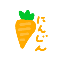 [LINEスタンプ] 野菜、果物何に使うん？