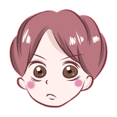 [LINEスタンプ] A cute little boy.の画像（メイン）