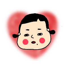 [LINEスタンプ] わたし、やっちゃん！