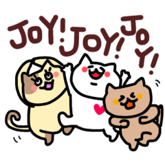 [LINEスタンプ] たれめな、ねこ