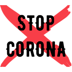 [LINEスタンプ] STOP CORONAの画像（メイン）