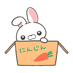 [LINEスタンプ] うさちゃとさめしゃん