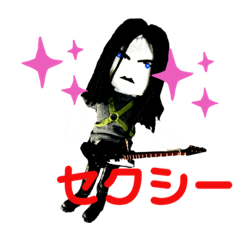 [LINEスタンプ] gothic dolls