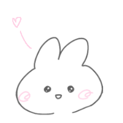 [LINEスタンプ] うさぎのララちゃん