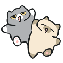 [LINEスタンプ] もふねこスタンプ2