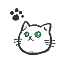 [LINEスタンプ] しろたまにゃんこ