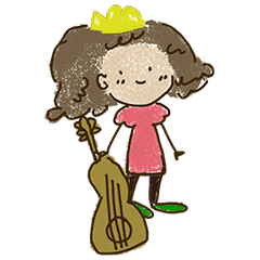 [LINEスタンプ] かんむり姫1