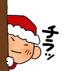 [LINEスタンプ] ちゃんぽい 11(クリスマス)