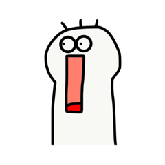 [LINEスタンプ] 友達は叱る義務があります（言葉なし）