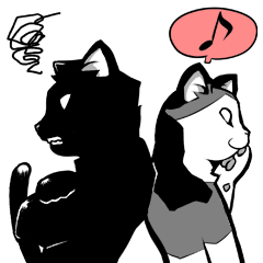 [LINEスタンプ] 猫拳法Days2