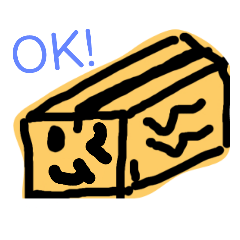 [LINEスタンプ] 段ボールスタンプ