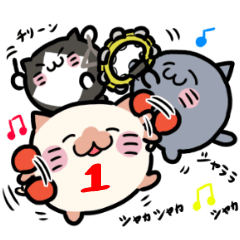 [LINEスタンプ] みそねこもっちーず