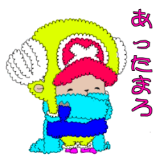 [LINEスタンプ] ONE PIECE ✖︎闘病中のさきちゃんstamp2の画像（メイン）