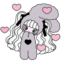 [LINEスタンプ] うさぎお嬢さま