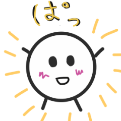 [LINEスタンプ] ちぎれたワタアメ