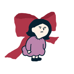 [LINEスタンプ] 女の子スタンプ8