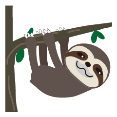 [LINEスタンプ] ナマケモノ様の日常スタンプ