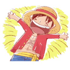 [LINEスタンプ] とてもかわいいONE PIECEスタンプ